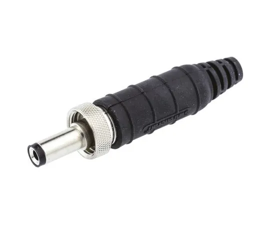 63-4986-84 Switchcraft DC Power Plug Rated At 5A, Cable Mount, length 57.1mm, Nickel Plate, IP68 761KS15