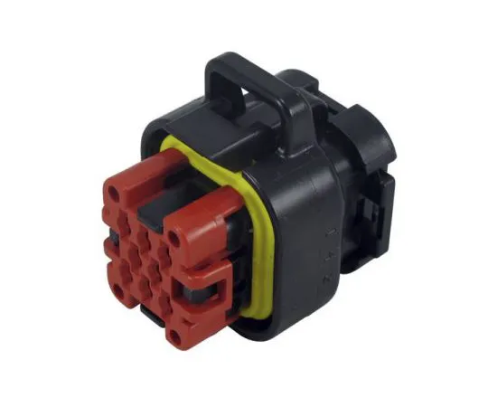 63-5012-37 TE Connectivity AMPSEAL Series, 3 Row 8 Way Plug Housing 776286-1