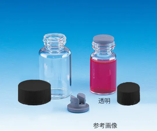 62-9983-51 Vacuum Vial (Colorless) + Phenol Cap (Black) + Butyl Rubber Stopper Lyophilization Combination Set 100 Pack SVF -3 203400