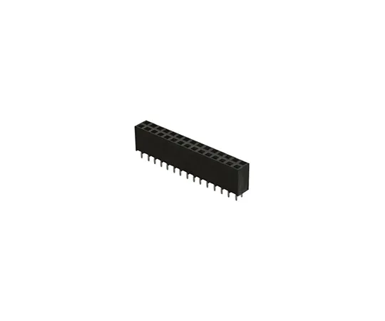 63-5080-35 Samtec SSW Series 2.54mm Pitch 30 Way 2 Row Straight PCB Socket, Through Hole, Solder Termination SSW-115-01-T-D