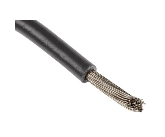 63-5156-35 RS PRO Black Hook Up Wire UL3266, 0.33 mm², 300 V 22 AWG, 100m 872-5274