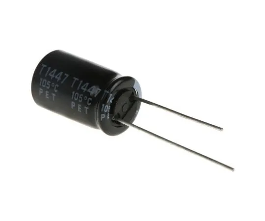 63-5053-43 Rubycon 4.7μF 400V dc Aluminium Electrolytic Capacitor, Through Hole 10 (Dia.) x 16mm +105°C 10mm 5mm 400BXC4R7MEFC10X16
