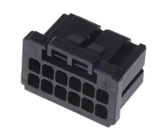 63-5018-77 TE Connectivity Dynamic 1000 Female Connector Housing, 2.5mm Pitch, 12 Way, 2 Row 1-1827864-6