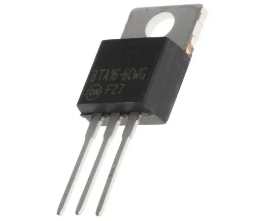 63-5114-39 BTA16-600CW3G 16A, 600V, TRIAC, Gate Trigger 1.7V 35mA, 3-pin, Through Hole, TO-220 Littelf*** BTA16-600CW3G