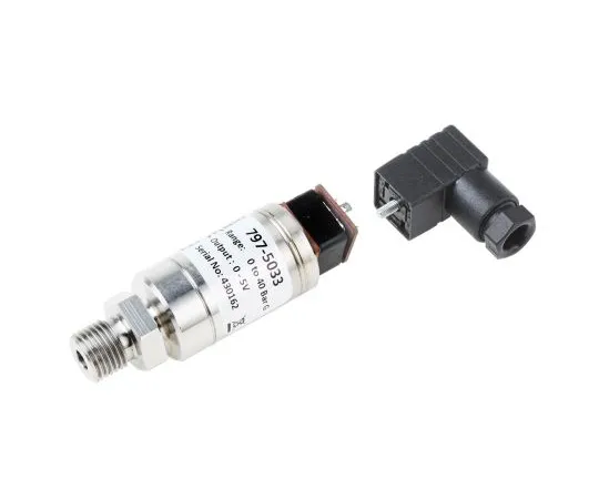 63-5111-85 RS PRO Gauge for Air, Gas, Hydraulic Fluid, Liquid, Water Pressure Sensor, 40bar Max Pressure Reading , 9 → 32 V 797-5033