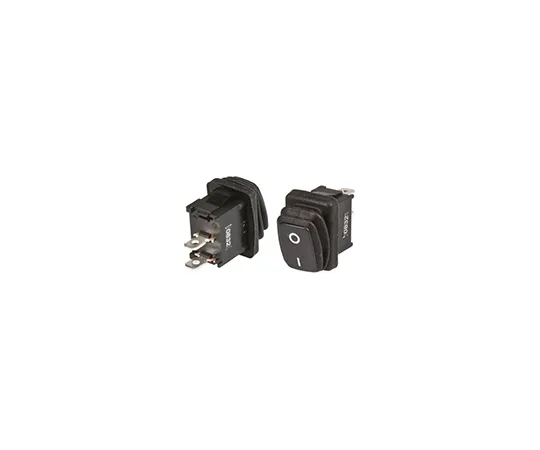 63-4987-83 ZF Single Pole Single Throw (SPST), Latching Rocker Switch Panel Mount KRE2ANA1BBD
