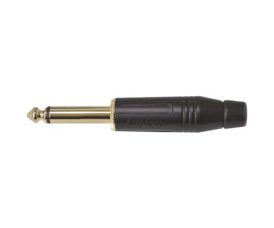 63-5127-58 Amphenol ACP Series, 6.35 mm Cable Mount Mono Jack Plug, 2 Pole, 10A ACPM-GB-AU