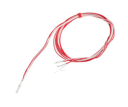 63-5163-62 RS PRO 4 wire PT100 Sensor, -50°C min +250°C max, 10mm Probe Length x 2mm Probe Diameter 891-9148