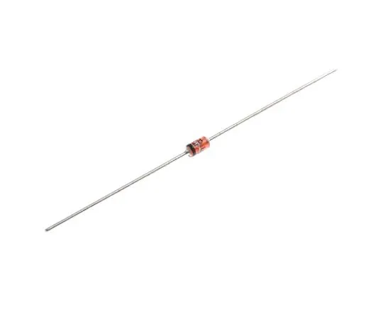 63-5118-72 ON Semiconductor, 5.1V Zener Diode 5% 1 W Through Hole 2-Pin DO-41 1N4733ATR