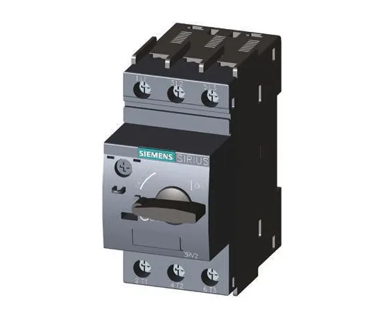 63-4987-47 Siemens Sirius Innovation 690 V Motor Protection Circuit Breaker, 3P Channels, 0.35 → 0.5 A, 100 kA 3RV2011-0FA10