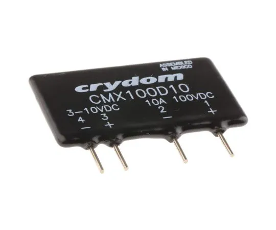 63-5002-90 Sensata / Crydom 10 A rms SPNO Solid State Relay, PCB Mount, MOSFET, 100 V dc Maximum Load CMX100D10