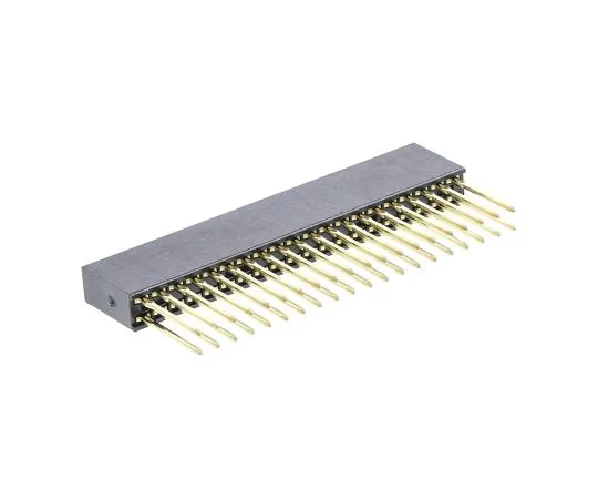 63-4950-86 HARWIN 2.54mm Pitch 40 Way 2 Row Straight PCB Socket, Through Hole, Press-In Termination M20-6152005