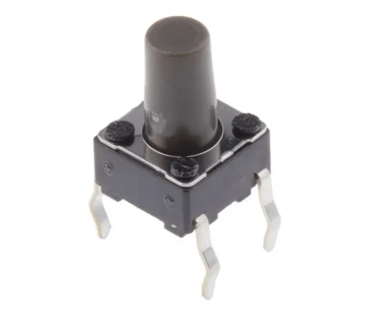 63-5066-61 Grey Stem Tactile Switch, Single Pole Single Throw (SPST) 50 mA @ 12 V dc 9.5mm SKHHAPA010