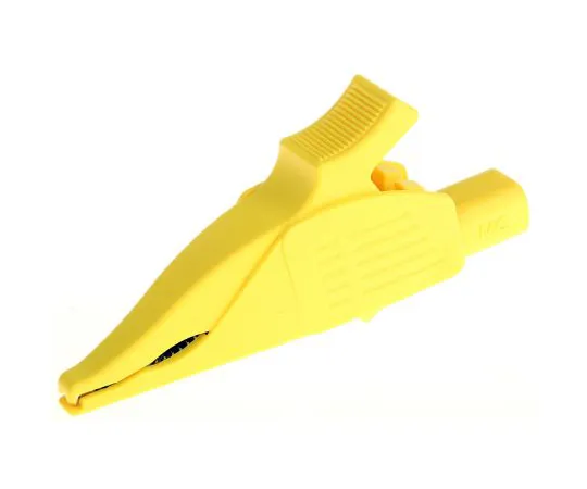 63-5028-57 Multi Contact Dolphin Clip, Brass Contact, 32A, Yellow 66.9575-24