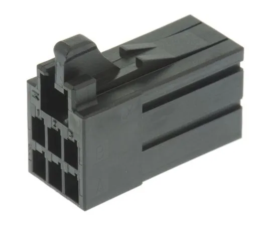 63-5019-35 TE Connectivity Dynamic 2000 Female Connector Housing, 2.5mm Pitch, 6 Way, 2 Row 1-1318119-3