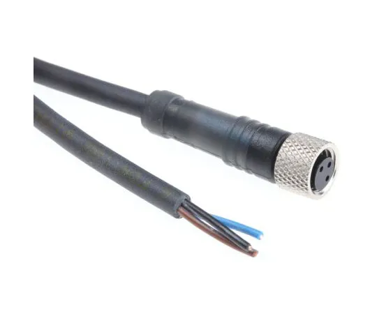 63-4973-55 Telemecanique Sensors M8 3-Pin Female Cable & Connector XZCP0566L2
