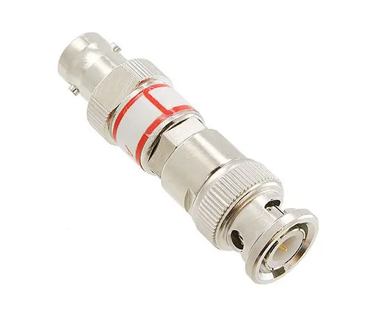 63-5162-49 50Ω RF Attenuator Straight BNC Connector BNC Plug to BNC Socket 20dB, Operating Frequency 0 → 2GHz 27-9300-20