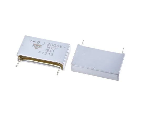 63-6550-35 Vishay 1nF Polypropylene Capacitor PP 2 kV dc, 700 V ac ±5% Tolerance Through Hole MKP1841 Series MKP1841210204
