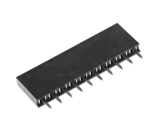 63-4950-91 HARWIN 2.54mm Pitch 10 Way 1 Row Straight PCB Socket, Through Hole, Solder Termination M20-7821046