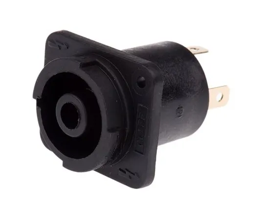 63-6568-20 RS PRO Panel Mount Loudspeaker Connector Socket, 4 Way, 20A, Screw Down, Solder Termination 171-118