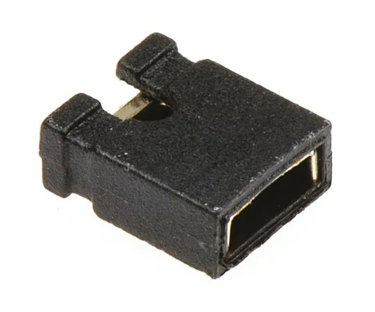 63-4940-24 ASSMANN WSW Jumper Female Straight Black Open Top 2 Way 1 Row 2.54mm Pitch AKSPT/G BLACK