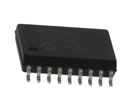 63-5163-09 Microchip, 8-Channel I/O Expander 5MHz, I2C, Serial MHz, 18-Pin SOIC MCP23008-E/SO