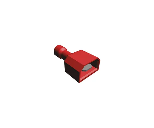 63-5065-32 TE Connectivity Ultra-Fast .187 Series , Clear, Red Insulated Crimp Tab Terminal, 0.3mm² to 0.8mm², 22AWG to 18AWG, 2-521105-2