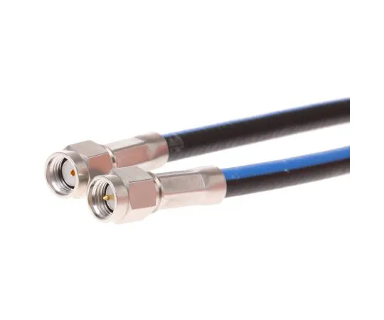 63-6548-87 Huber & Suhner Male RP-SMA to Male SMA Coaxial Cable 30-07835-10/A