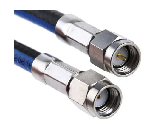 63-6548-89 Huber & Suhner Male SMA to Male RP-SMA Coaxial Cable, 50 Ω 30-07817-10/A