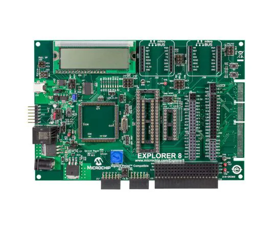 63-5171-72 Microchip Explorer 8 MCU Development Kit DM160228 DM160228