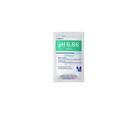 62-8537-33 Buffer solution (Potassium dihydrogen phosphate,di-sodium hydrogen phophate) tracable to SRM from NIST and PTB pH 6.86 (25°C) Certipur(R) 1.99017.0001