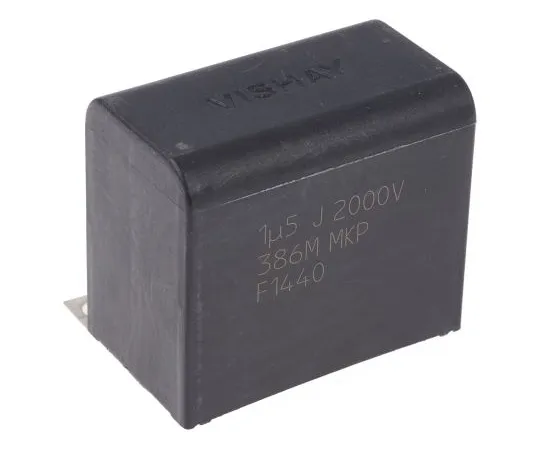63-5091-48 Vishay 1.5μF Polypropylene Capacitor PP 2kV dc ±5% Tolerance Screw Mount MKP386M Series MKP386M515200YT4
