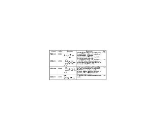 62-8427-56 MAP Kinase Inhibitor Set I 444180-1SET