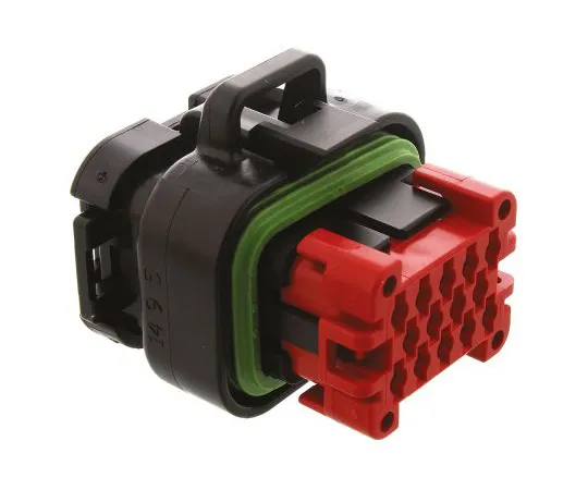 63-5012-38 TE Connectivity AMPSEAL Series, 3 Row 14 Way Plug Housing 776273-1