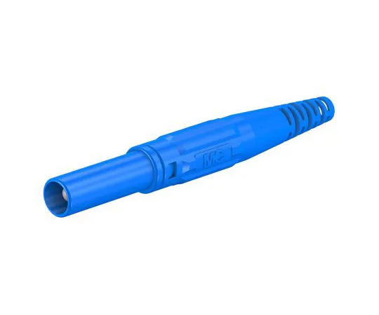 63-5028-11 Blue Male Banana Plug Screw 1kV 66.9196-23