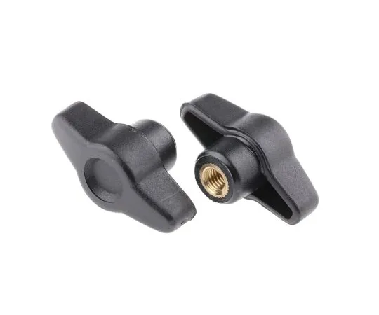 63-6565-29 RS PRO Black Wing Clamping Knob, M6 161-458