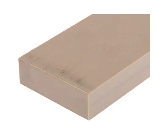 63-6554-20 Beige Plastic Sheet, 500mm x 50mm x 16mm 129-842