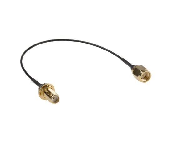 63-5109-06 RS PRO Black Male SMA to Female SMA RF Coaxial Cable, 50 Ω 794-2923