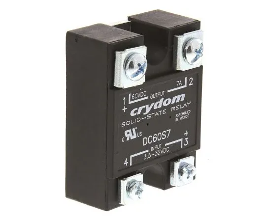63-5036-57 Sensata / Crydom 7 A SPNO Solid State Relay, DC, Surface Mount, Transistor, 60 V dc Maximum Load DC60S7
