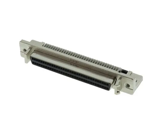 63-5013-07 TE Connectivity Amplimite .050 III Series, 68 Way Right Angle Through Hole PCB D-sub Connector Socket, 2.54mm Pitch, 5787082-7
