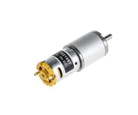 63-5055-58 RS Pro DC Motor, 7.98 W, 6 → 15 V, 78.4 gcm, 41 rpm, 6mm Shaft Diameter 752-1967