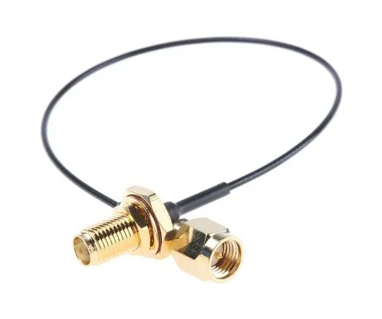63-5108-95 RS PRO Black Female SMA to Male SMA Coaxial Cable, 50 Ω 794-2881
