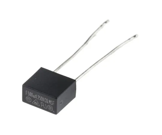 63-5081-92 RS PRO 500mA Radial Non-Resettable Wire Ended F***, 250V 767-5106