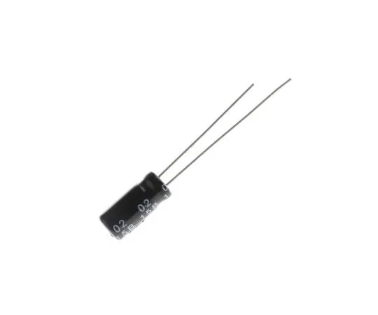 63-4998-04 RS PRO 47μF 25V dc Aluminium Electrolytic Capacitor, Through Hole 5 (Dia.) x 11mm +105°C 5mm 2mm 11mm 711-1084