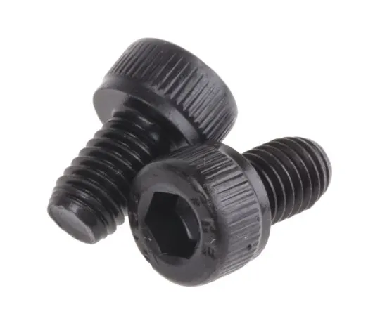 63-5135-14 RS Pro M5 x 8mm Hex Socket Cap Screw Black, Self-Colour Steel 822-9085