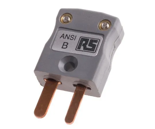 63-5083-56 RS PRO ANSI Miniature In-Line Plug Connector for *** with Type B Thermocouple Type B, Miniature 769-1094