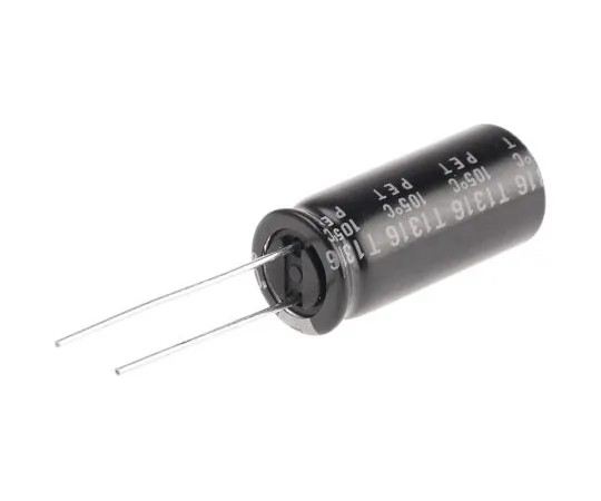 63-4985-05 Rubycon 1000μF 25V dc Aluminium Electrolytic Capacitor, Through Hole 10 (Dia.) x 23mm +105°C 10mm 5mm 25ZLH1000MEFC10X23