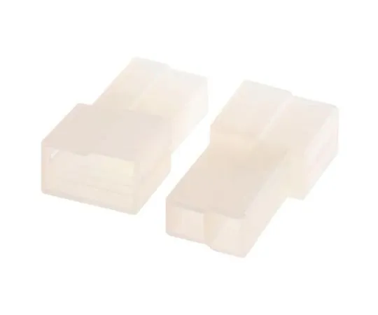 63-4947-35 TE Connectivity AMP FASTIN-FASTON Series, 2 Way Nylon 66 Crimp Terminal Housing, 6.35mm Tab Size, Natural 626065