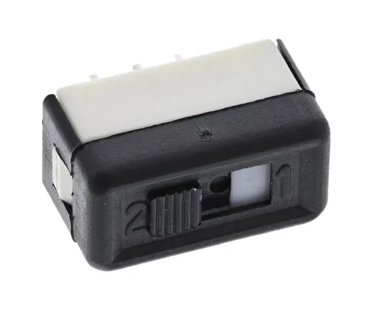 63-4970-81 PCB Slide Switch Single Pole Double Throw (SPDT) Latching 4 A @ 125 V ac Slide 25136NAB