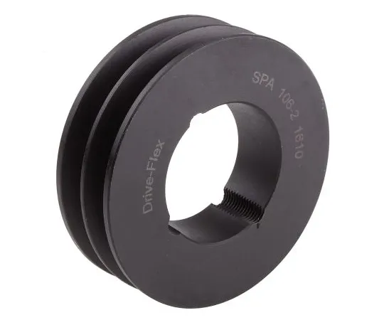 63-6572-83 RS PRO Pulley, Cast Iron, Steel 183-085